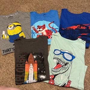 Lot of 5 boys shirts